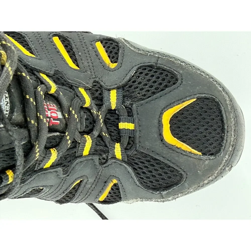 Skechers Blais Steel‎ Toe Work Shoes Mens 9.5 Black Waterproof Safety Lace Up